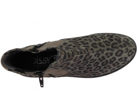 Boots 66000 Leopard Gris