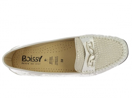 Mocassin BELLY Champagne Metal