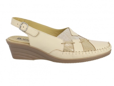 Mocassin HOBY Creme