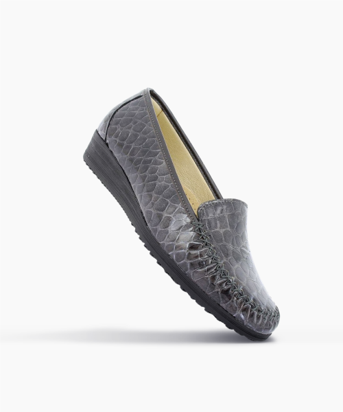Mocassins ALINIS Elephant Croco