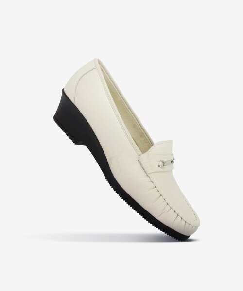 Mocassins OLAF Craie