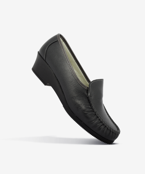 Mocassins OLYM Gris
