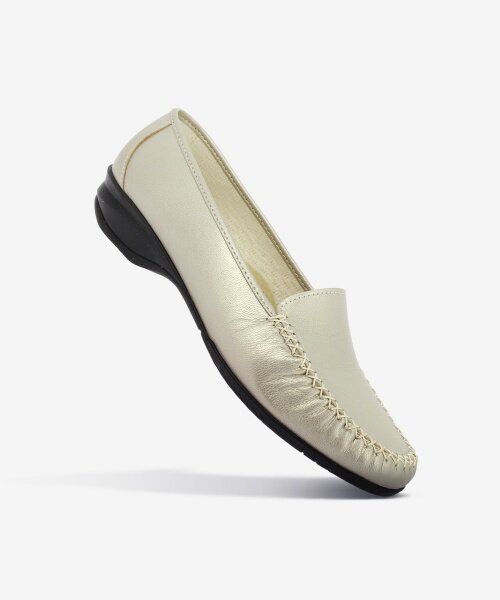 Mocassins RANDY Champagne