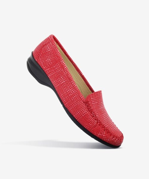 Mocassins ROMY Rouge