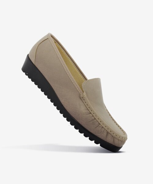 Mocassins TECK Gris