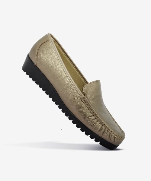 Mocassins TECK Or