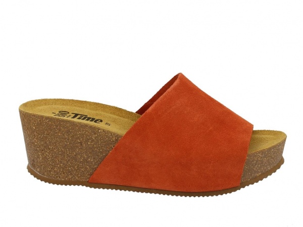 Sandale 12921 Velours Terracotta
